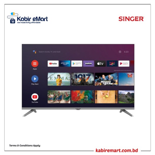 SINGER ANDROID TV S32 SLE32E3AGOTV television