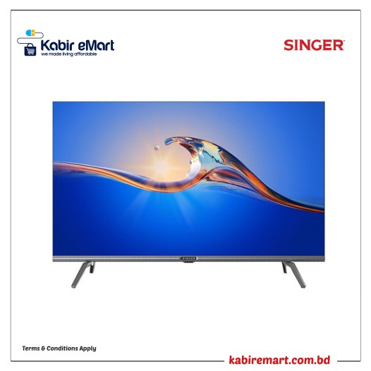 SINGER Frameless LED TV S32 32E3AWSTV  Television