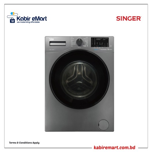 Beko Front Loading Washing Machine  8.0 KG  WCV8636XB0M Singer Washing Machine