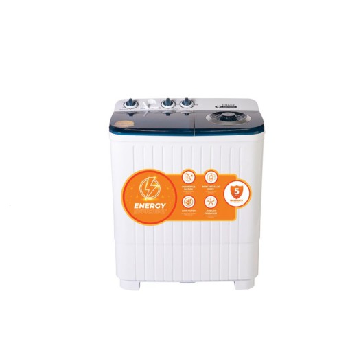 SINGER Semi Auto Washing Machine 7.0 KG S100ATT70ATPKB1