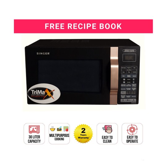 SINGER Microwave Oven  30 Ltr SMW30GCB8LP