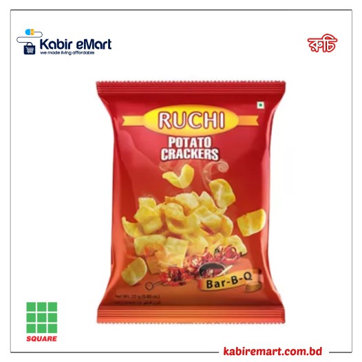 Ruchi BBQ Potato Crackers 25 gm