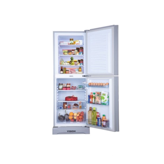 VISION Glass Door Top Mount Refrigerator RE-262 Litre Mirror Iris