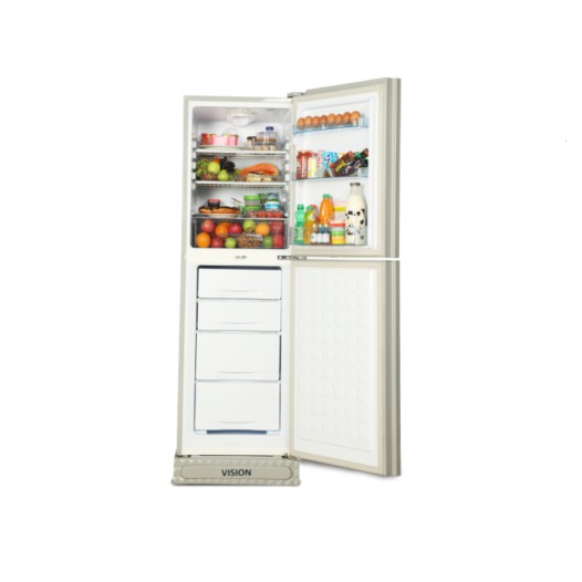 VISION GD Refrigerator RE-252L Red Rose Flower-BM