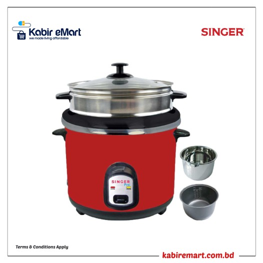 SINGER Rice Cook SRCDB2800AMMO-PRO (Double Pot)