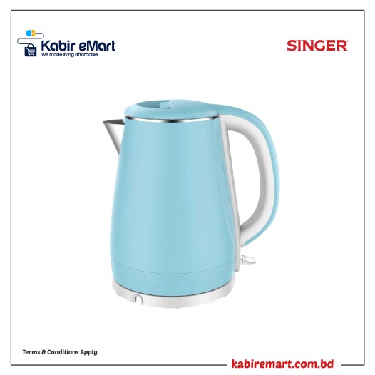 SINGER Electric Kettle  1.5L KESX4016-SS