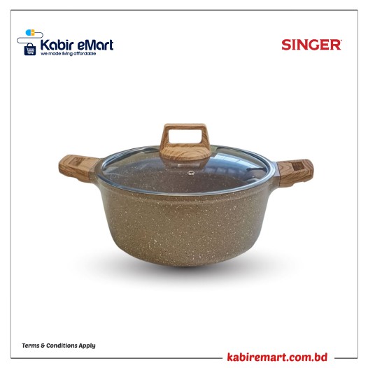 SINGER DIE-CASTING NON-STICK CASSEROLE