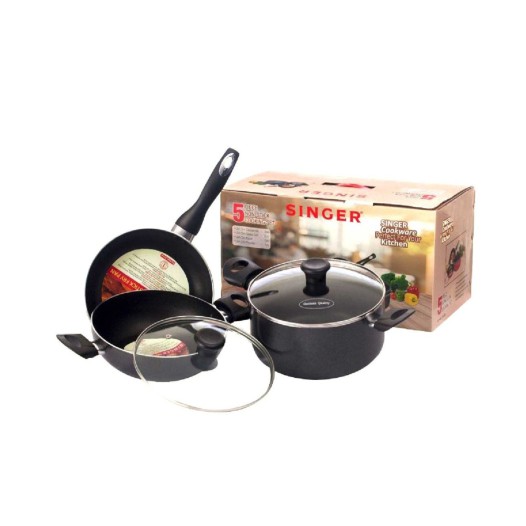 SINGER Non Stick Cooking Giftbox  5 Pcs Kitchen Cookware