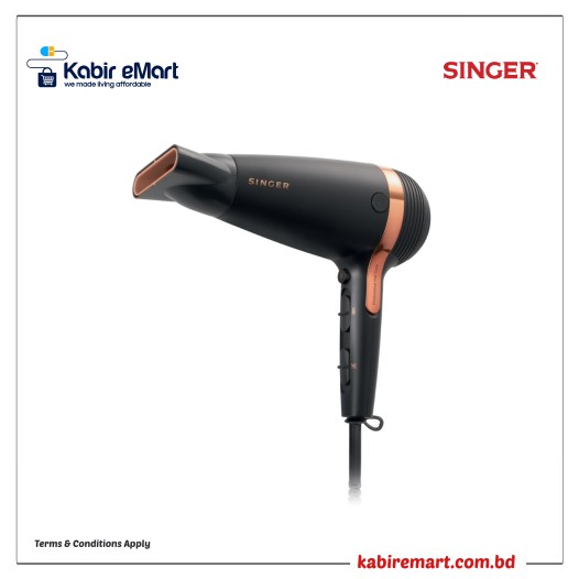 SINGER Hair Dryer NaturoGlow