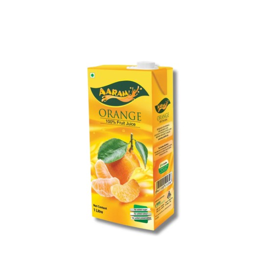 Aaram Orange 100% Fruit Juice 1L