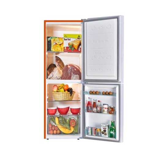 JR-UES626300-Glossy Shining Orange Flower Jamuna Refrigerator