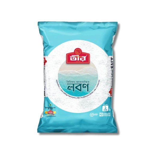 Teer Premium Iodized Salt-1kg