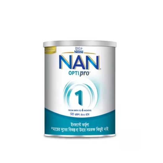 Nestlé Nan Optipro 1 Formula Milk Powder (0-6 M) 400 gm