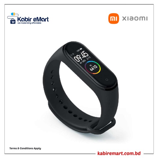 Xiaomi Mi Band 4 Smart Fitness Band With Color Screen & Heart Rate