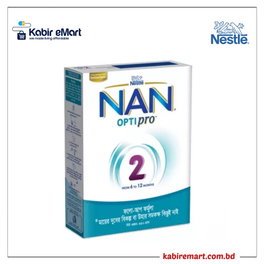 Nestle Nan Optipro 2 Formula Milk Powder (6 M+) 350 gm