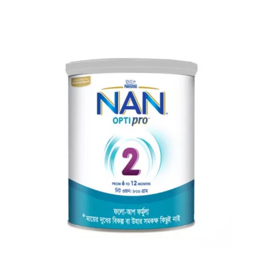 Nestlé Nan Optipro 2 Formula Milk Powder (6 M+) 800 gm