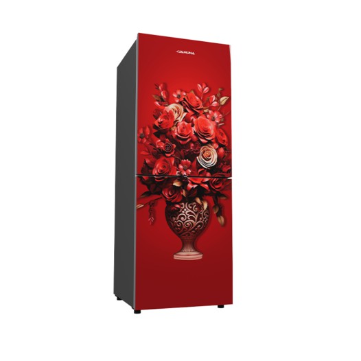 JE5-BM2J8QD Red Flower Jamuna Refrigerator