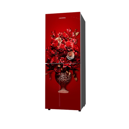 JE5-BM2J8QD Red Flower Jamuna Refrigerator