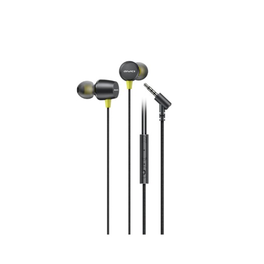 Awei L5 3.5mm Mini Stereo Earphone Black