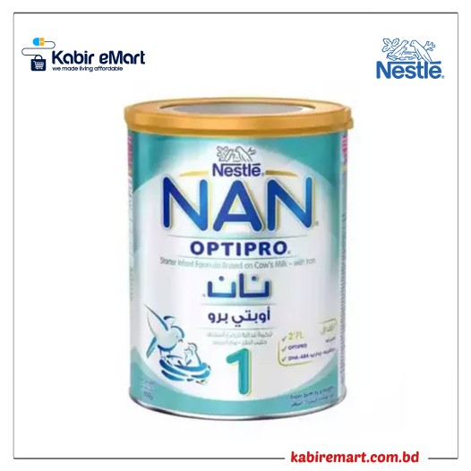 Nestlé NAN 1 OPTIPRO Formula (0 to 6 months) Tin 800 gm