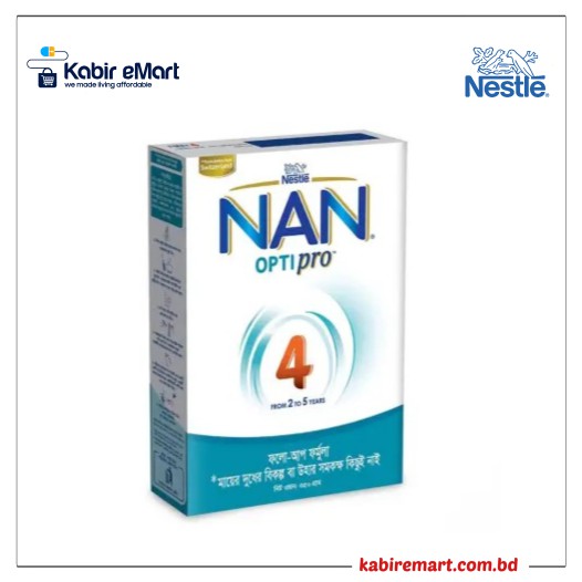 NAN OPTIPRO 4 ( 2-5 Years) Follow up Formula Baby Milk Powder 350g BiB