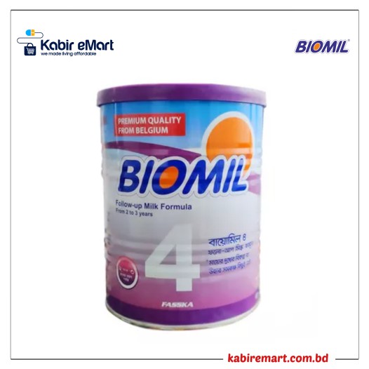 Biomil 4 Follow-Up Milk Powder Tin (2-3 Years) 400 gm