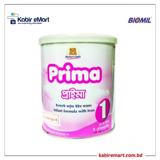 Mother's Smile Prima 1 Milk Tin (0-6 months) 400 gm