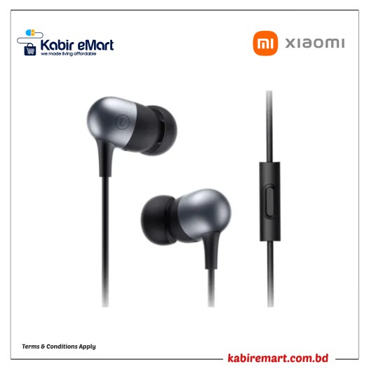 Xiaomi DDQ01WM 3.5mm Capsule Earphone Black