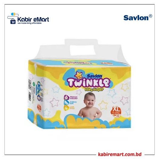 Savlon Twinkle Baby Belt Diaper XL 11-25 Kg