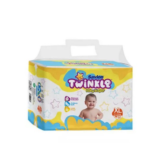 Savlon Twinkle Baby Belt Diaper XL 11-25 Kg