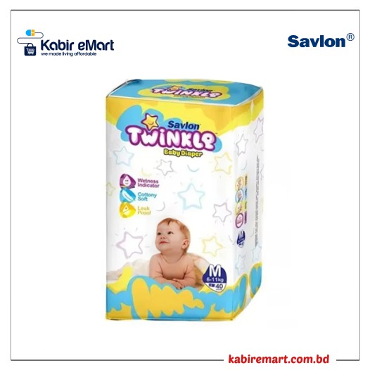 Savlon Twinkle Baby Belt Diaper M 6-11 kg