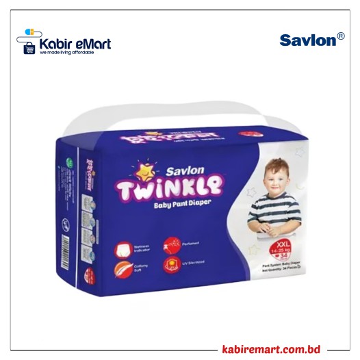 Savlon Twinkle Baby Diaper Pant XXL (14-25 kg)