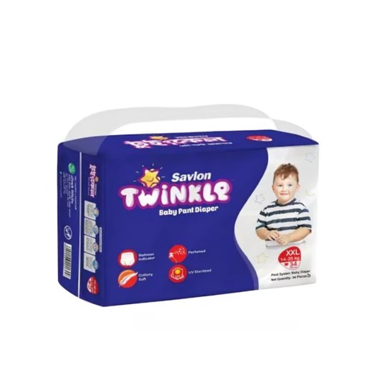 Savlon Twinkle Baby Diaper Pant XXL (14-25 kg)