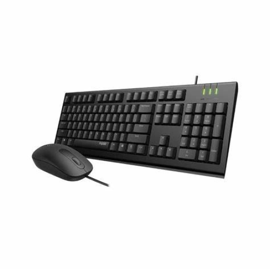 kabiremart.com.bdRapoo X130 PRO Wired Keyboard And Mouse Combo