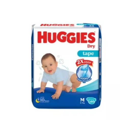 Huggies Dry Baby Diaper Belt M (6-11 kg)