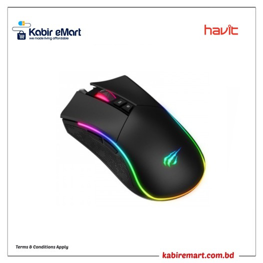 Havit Gamenote HV-MS1001S RGB Backlit Programmable Gaming Mouse