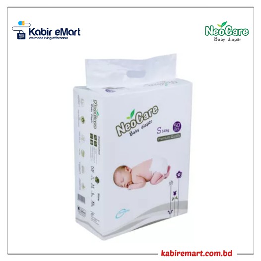 NeoCare Premium Baby Diaper Belt S (3-6 kg) 50 pcs