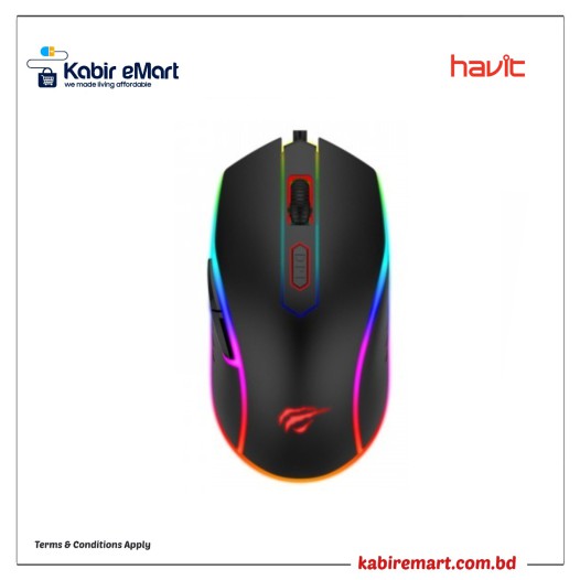 Havit HV-MS792 RGB Optical gaming Mouse