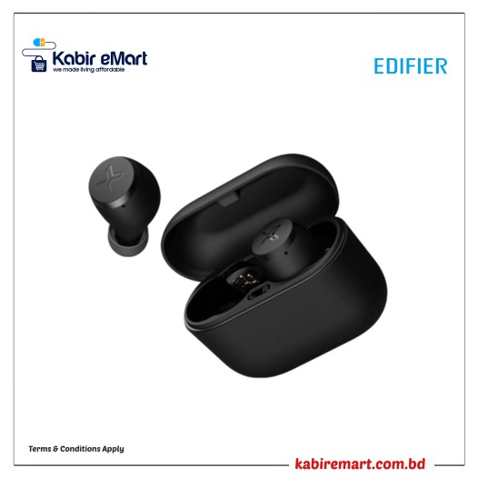 Edifier X3 True Wireless Bluetooth Dual Earbuds Black