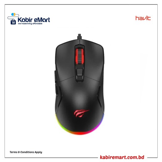 Havit MS960 RGB Wired Gaming Mouse