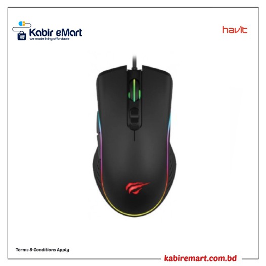 Havit MS1006 RGB Backlit Gaming Mouse