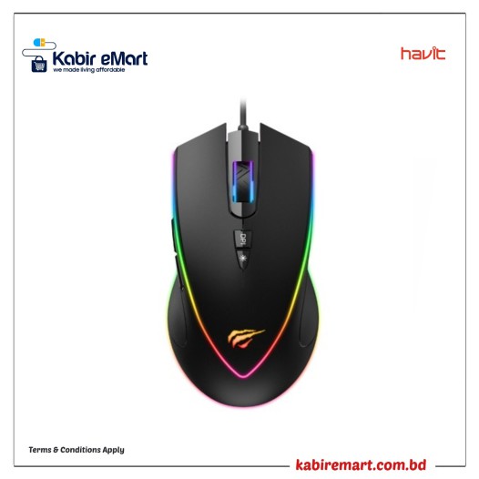 Havit MS1017 RGB Backlit Gaming Mouse