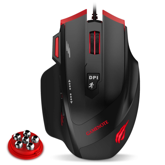 Havit GameNote HV-MS1005 USB 7 Key Fire Button Gaming Mouse Black