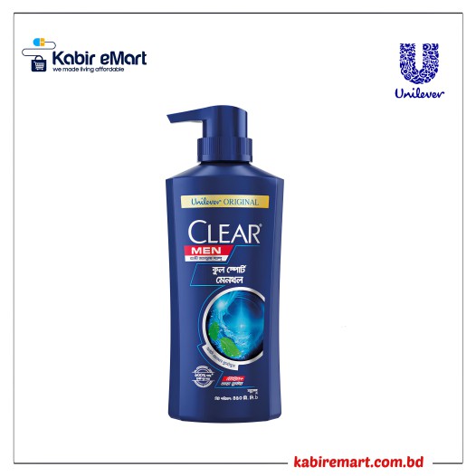 Clear Men Shampoo Cool Sport Menthol Anti Dandruff 450ml