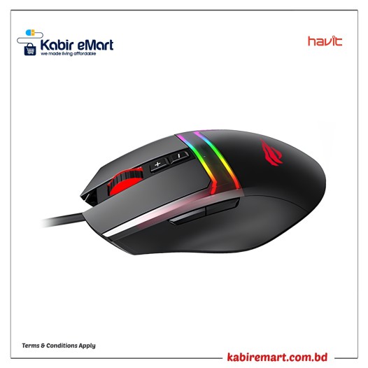 Havit MS953 RGB Backlit USB Gaming Mouse