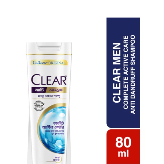 Clear Shampoo Complete Active Care 80ml