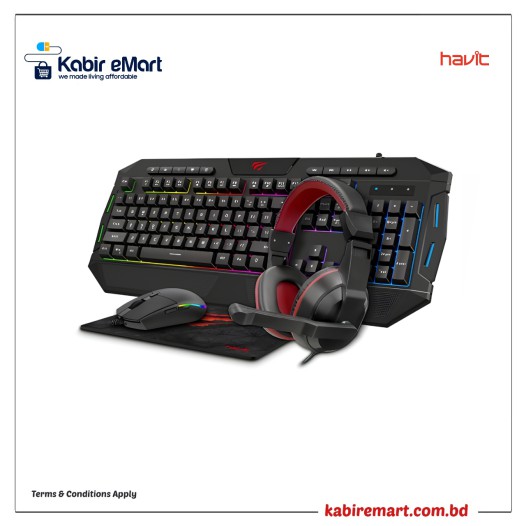 Havit HV-KB501CM 4 in 1 Gaming Combo