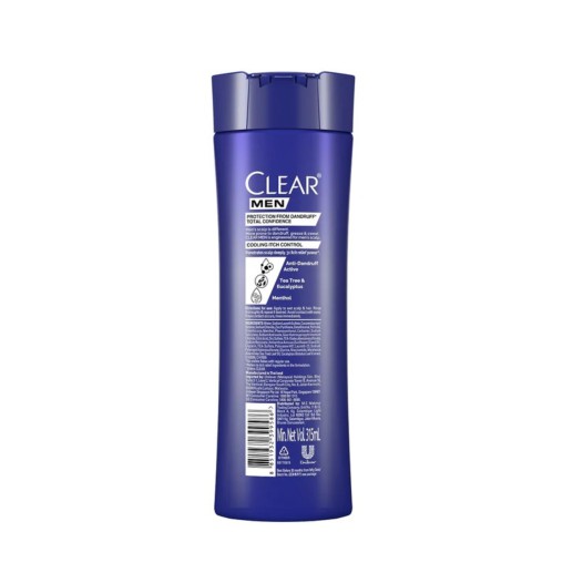 Clear Men Cooling Itch Control Anti-Dandruff Shampoo 315ml (Unilever Original)