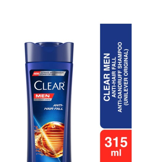 Clear Men Anti-Hair Fall Anti-Dandruff Shampoo 315ml (Unilever Original)