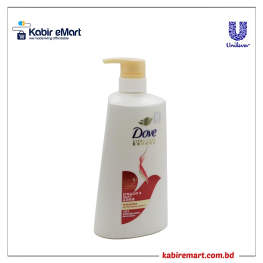 Dove Straight & Silky Shampoo 680ml